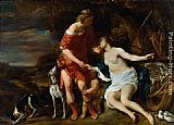 Ferdinand Bol Venus and Adonis painting